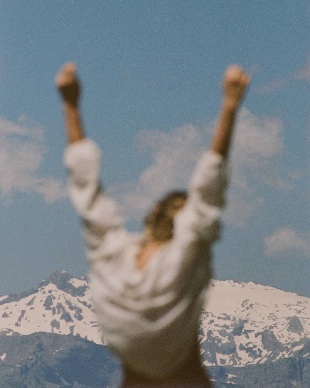 Thinking in nature, mountains